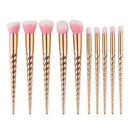 Make up brushes (Gold Unicorn)