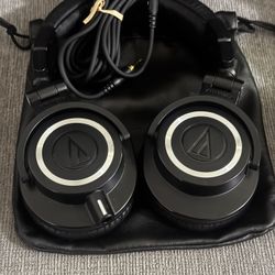 Audio-Technica ATH M50x Studio Headphones 