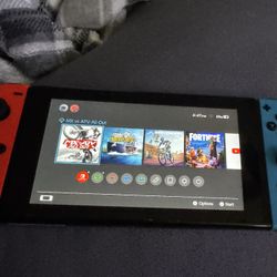 Nintendo Switch Console w/ Neon Joy-Cons – Fully Working