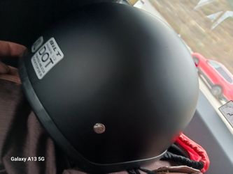 Bilt Helmet 1/2 Hawk Flat Black XL