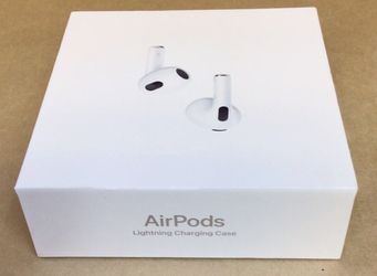 AirPods (3rd Generation) Wireless Earbuds with Lightning Charging Case.(SEND OFFERS)