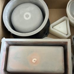 Silicon Pot And Candle Molds