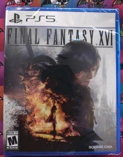 Brand New Sealed Final Fantasy XVI Sony PlayStation 5 PS5 Game