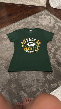 GREEN BAY PACKERS NFL WOMENS TEE Medium