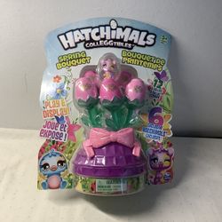HATCHIMALS COLLEGGTIBLES SPRING BOUQUET PLAYSET! #2 SUPER RARE NEW