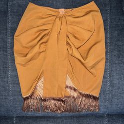 Skirt With Fringe PLT