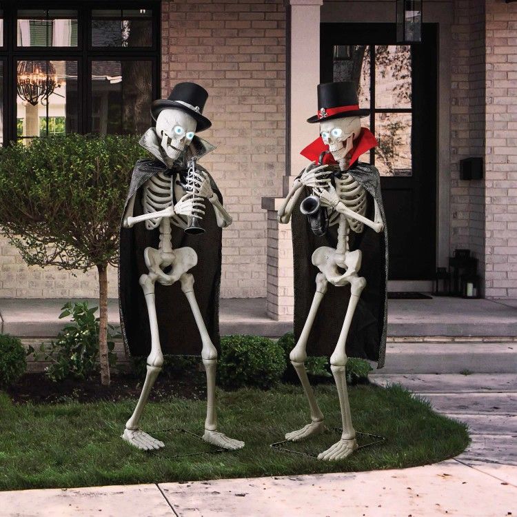Member's Mark Set of 2 Musical Skeletons