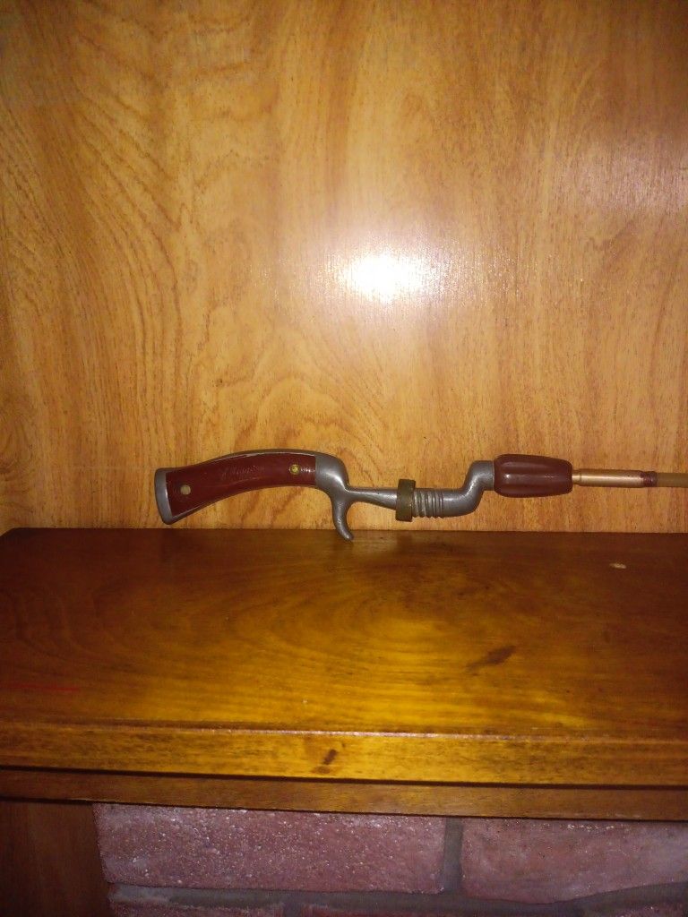 Jc Higgins Pistol Grip Antique Fishing Pole