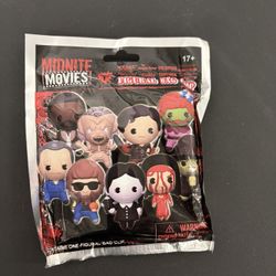 Midnite Movies Series 1 Figural Bag Clip Sealed Blind Bags Horror