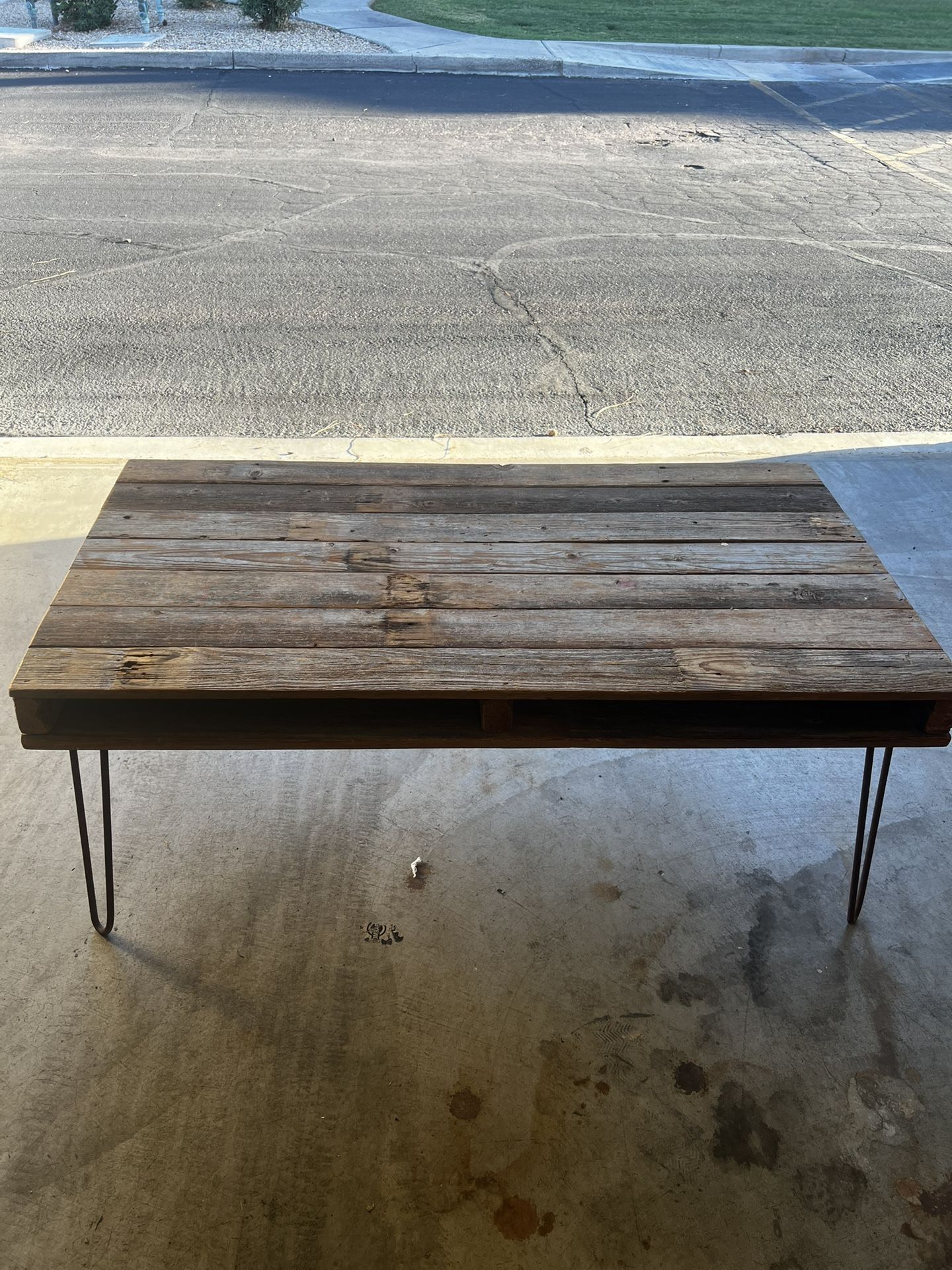 Pallet Style Wooden Coffee Table