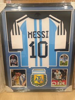Messi Jersey with Framing