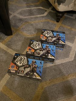 2021 Panini NFL Mosaic Football Trading Card Mega Box