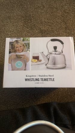 Kingstreet stainless steel Whistling Teakettle