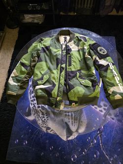 Bape Splinter camo Bomber jacket Size small