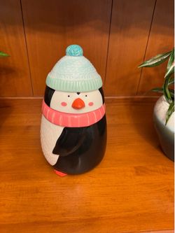 Christmas cookie jar