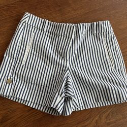 White House Black Market Stripe Shorts Size 2S