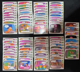 1990 Topps The Simpsons SERIES 1 Complete Base Set 1-88 with #4 BART ROOKIE