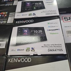 Kenwood In Dash AppleCarPlayAndroidAutoBluetooth Free Back-upCamera With Purchase