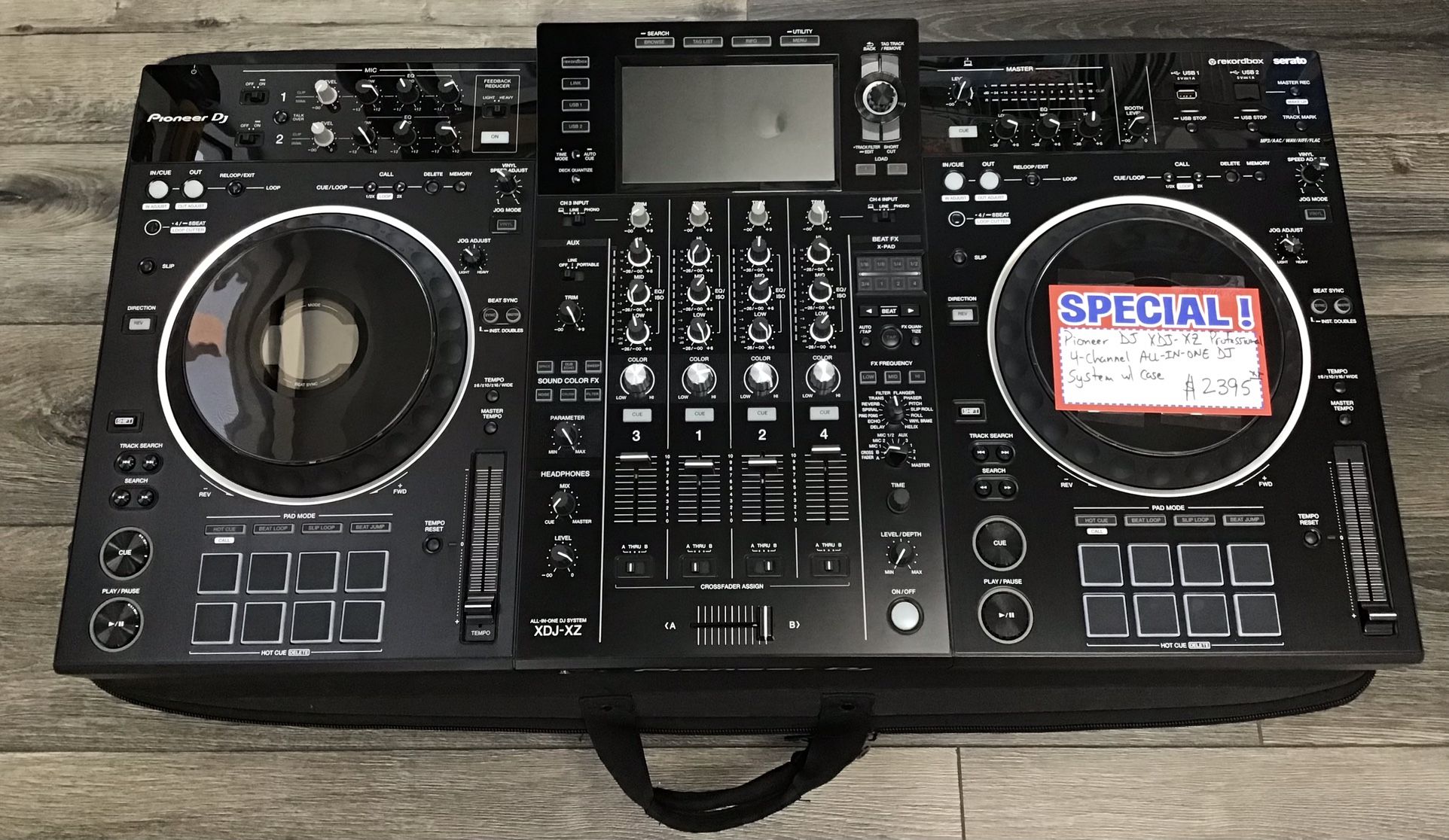 Pioneer DJ XDJ-XZ Professional 4-Channel ALL-IN-ONE DJ System W/ Case