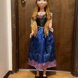 2014 Original Disney Frozen Anna My Size Doll,