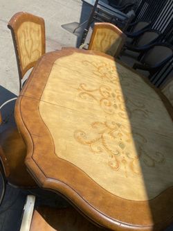Dining Table With 6 Chairs