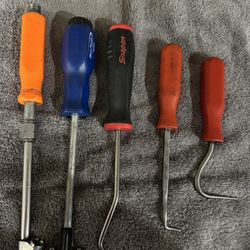 Snap-On, MAC, And Blue Point Hose Picks And Tools