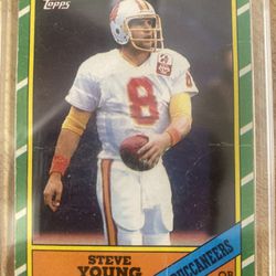 Rookie Steve Young Tampa Bay 1986 