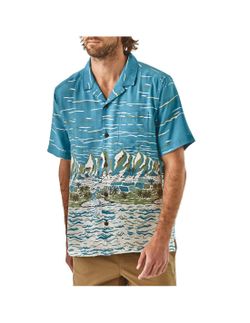 Patagonia Pataloha Limited Edition Hawaiian Button Up Shirt Short Sleeve