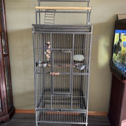 Parrots Cage Includes 