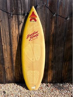 Vintage 5’7” Surfside Sports Baby Swallowtail Surfboard