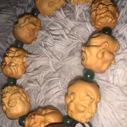 Devil Bracelet 18 Lohan Mala Prayer Beads Arhats