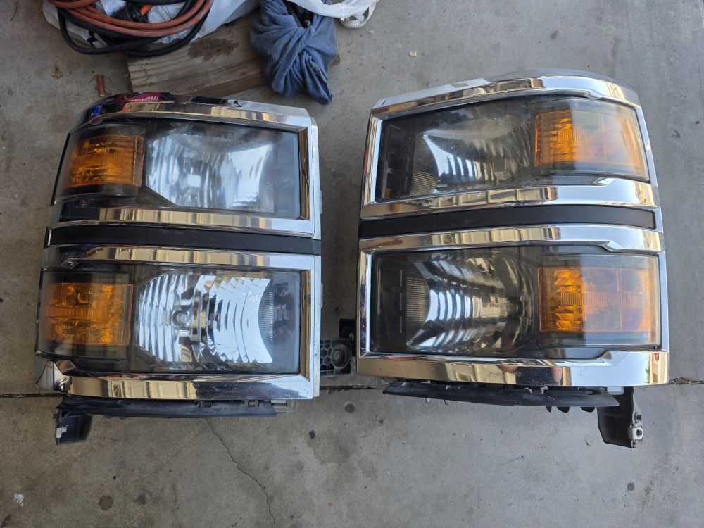 2014 2015 Silverado Headlights Led Right