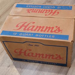 Vintage Hamm's Beer Box
