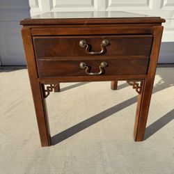 Drexel Heritage Chippendale bedside table/ nightstand.