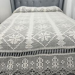 Handmade Crotchet Bed Cover