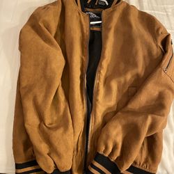 Brown Zip Up Jacket Men’s Small