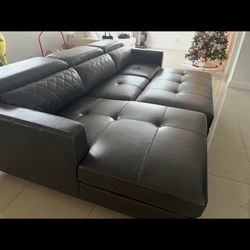 Leather Couch