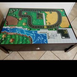 Train or car table