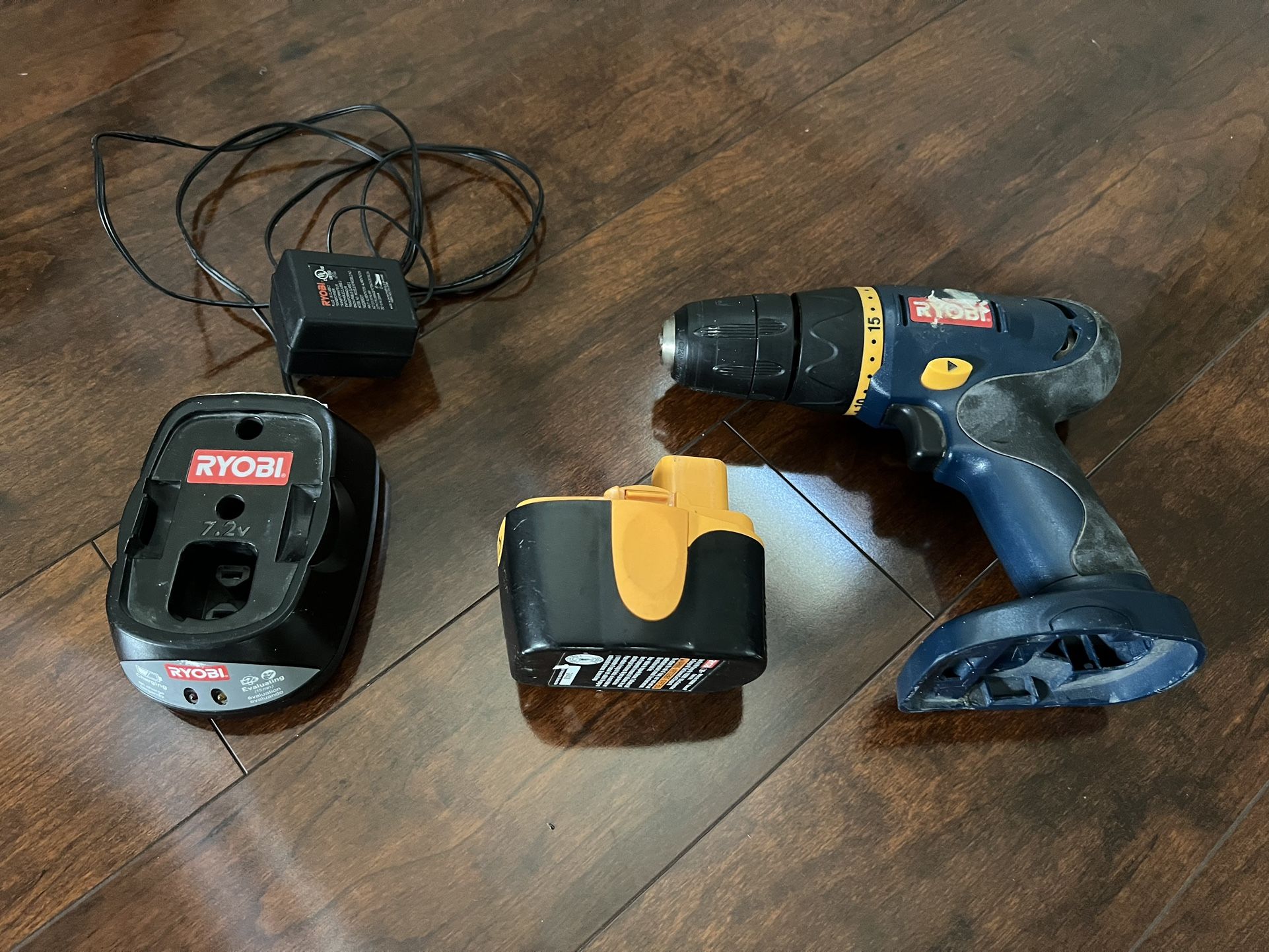 Ryobi 3/8” Battery Powered Drill