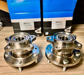 2x PFI Fersa PHU590056 Rear Wheel Hub Assembly Set (PHU590056KK Equivalent)