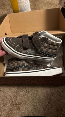 Brown vans size 1y