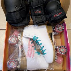 White Impala Roller Skates 