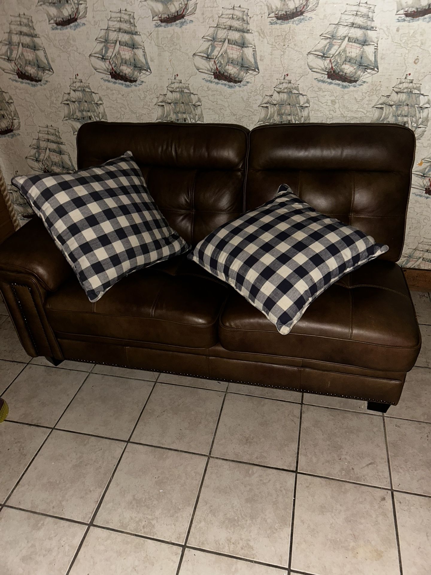 Leather Couch