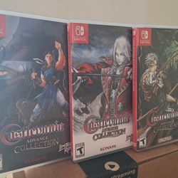 Castlevania Advance Collection Nintendo Switch Video Games $35 each