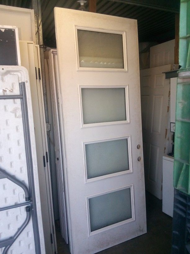 36"x 95" EXTERIOR LAMINATED FRONT DOOR