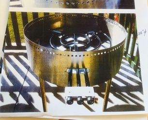 Stainless Steel Propone Grill System