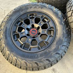 17" TRD PRO wheels Toyota Tacoma 4Runner Tundra Sequoia FJ tires rims
