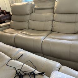 Leather Recliner 