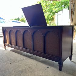 Vintage Packard Bell Stereo Console/ TV stand Mid century