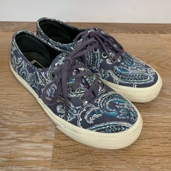 Rare Vans Unisex California Paisley Edition Sneaker Shoes